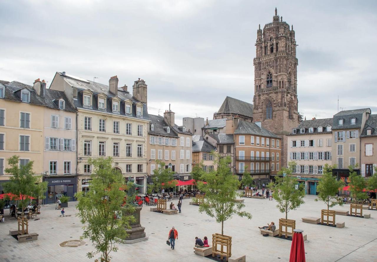 Coeur De Ville, Parking, Calme, Wifi 로데즈 외부 사진